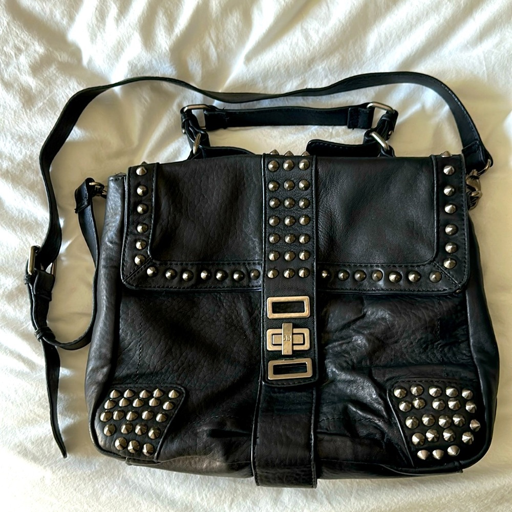 Joe’s Jeans ‘The Bag’ studded messenger bag